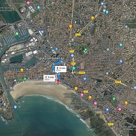 Seaside Housing - L'escale Sablaise - 6 Pers - Parking Prive - Plage & Gare A Pied Lejlighed Les Sables-dʼOlonne