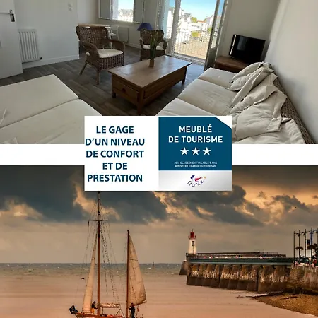 Seaside Housing - L'escale Sablaise - 6 Pers - Parking Prive - Plage & Gare A Pied Les Sables-dʼOlonne